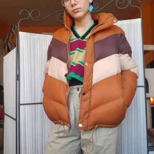 New Look Orange Puffy Jacket